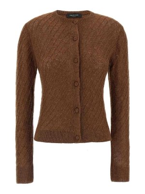 FABIANA FILIPPI: Cardigans - Cardigan - Braun