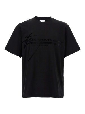 FERRAGAMO: T-shirts - T-Shirt - Noir