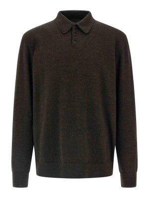 Maison Margiela: Poloshirts - Poloshirt - Braun