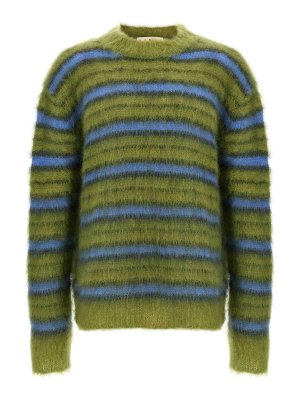 Marni: crew necks - Striped Sweater