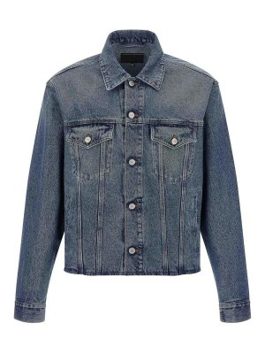 Maison Mihara Yasuhiro Patchwork denim jacket | A09BL022INDIGO