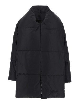 MM6 MAISON MARGIELA: Kurze Daunenjacken - Daunenjacke - Schwarz