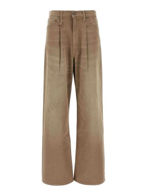 R13: bootcut jeans - Damon Pleated Jeans