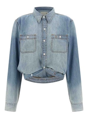 R13: Camisas - Camisa - Azul Claro