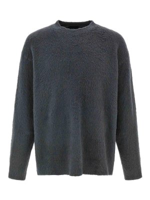 ROBERTO COLLINA: crew necks - Shearling Cotton Sweater