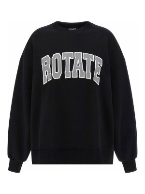 ROTATE Birger Christensen: Sweatshirts & Pulls - Sweat-Shirts - Noir