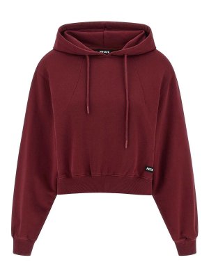 ROTATE Birger Christensen: Sweatshirts & Sweaters - Terry Back Hoodie