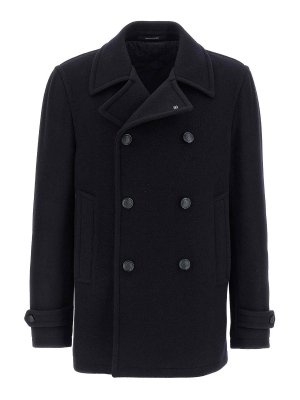 TAGLIATORE: Manteaux courts - Manteau Court - Bleu