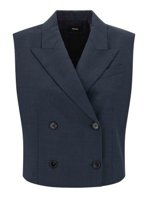Theory: vests - Double-Breasted Vest