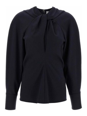 VICTORIA BECKHAM: blouses - Twist Detail Blouse