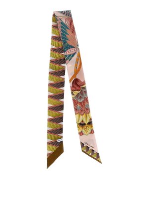 FERRAGAMO: Écharpes & Châles  - Étole - Multicolore