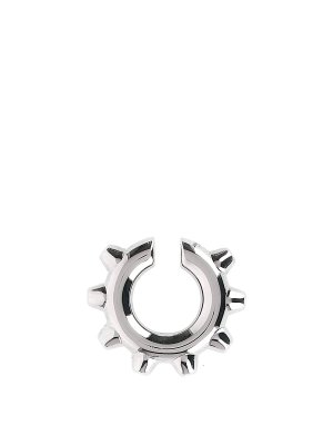 JIL SANDER: Pendientes - Pendientes - Plata