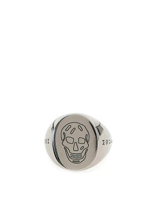 ALEXANDER MCQUEEN: Bagues - Bague - Argent
