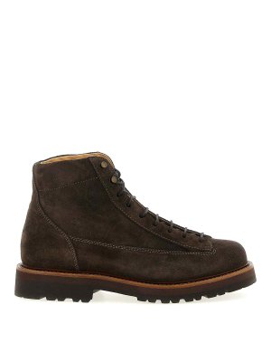 BRUNELLO CUCINELLI: ankle boots - Suede ankle boots