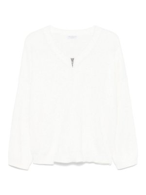 BRUNELLO CUCINELLI: Col bateau - Pull Col Bateau - Noir