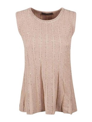 D.EXTERIOR: Tops y camisetas sin mangas - Top - Color Carne Y Neutral