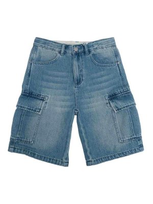 Stella McCartney Kids: Trousers Shorts - Blue shorts