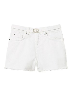 TWINSET: Hosen Shorts - Shorts - Jeansblau