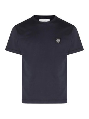 STONE ISLAND: T-shirts - T-Shirt - Blau