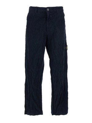 STONE ISLAND: Pantalons casual - Pantalons Décontractés - Bleu
