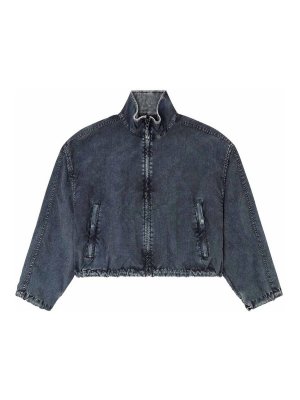 DIESEL: Chaquetas denim - Blazer - Negro