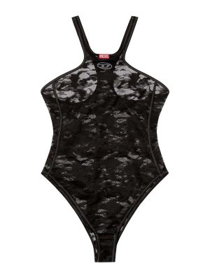 DIESEL: Tops y camisetas sin mangas - Top - Negro