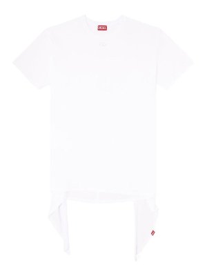 DIESEL: Camisetas - Suéter Con Escote Barco - Negro