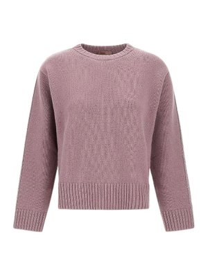 HERNO: maglia collo a barchetta - Pullover