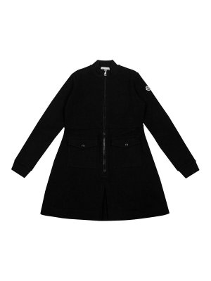 MONCLER: Vestidos media pierna - Vestido Midi - Negro