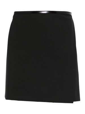 Philosophy di Lorenzo Serafini: ニーレングススカート＆ミディ丈 - 膝丈/ミディスカート - 黒