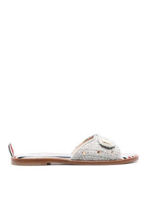 THOM BROWNE: Sandalen - Sandalen - Grau