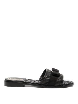 FERRAGAMO: Sandales - Sandales - Noir