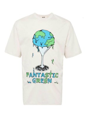 m.s.g.m.: t-shirts - Fantastic Green T-Shirt