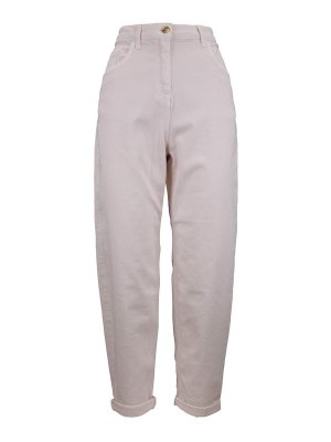 ELISABETTA FRANCHI: ブーツカットジーンズ - ブーツカットジーンズ - ライトピンク