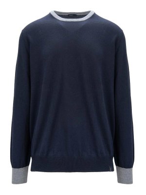 FAY: ボートネック - ボートネック - 黒