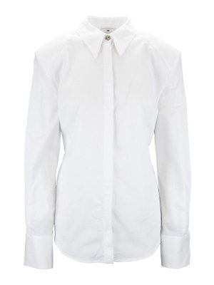 ELISABETTA FRANCHI: シャツ - シャツ - 白