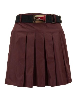 ELISABETTA FRANCHI: ミニスカート - ミニスカート - 黒