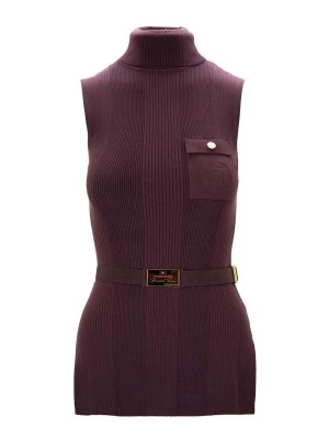 ELISABETTA FRANCHI: maglia a collo alto e polo - Dolcevita