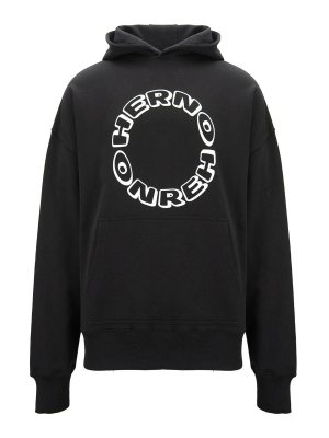 HERNO: Sudaderas y suéteres - Sudadera - Negro