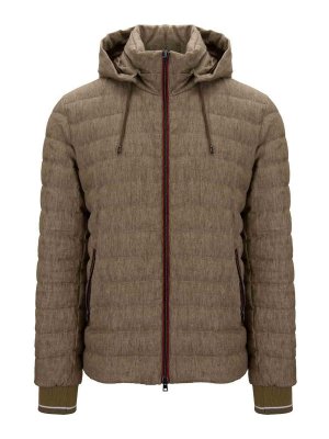 HERNO: ダウン・ハイテクジャケット - ダウンジャケット - ブラウン