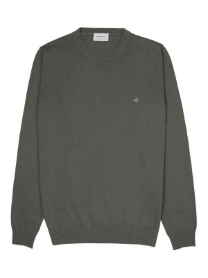 BROOKSFIELD: Escotes barcos - Suéter Con Escote Barco - Verde