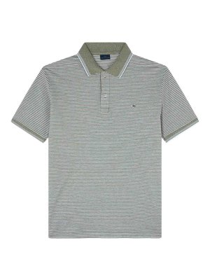 PAUL & SHARK: polo shirts - Pique 'striped cotton pole