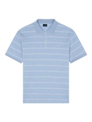 PAUL & SHARK: polo shirts - Double pique cotton pole lines