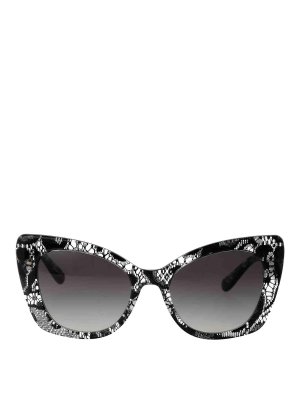 DOLCE & GABBANA: Sonnenbrillen - Sonnenbrille - Schwarz