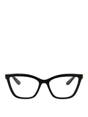 DOLCE & GABBANA: Brillen - Brillen - Schwarz