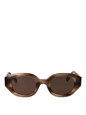 EMPORIO ARMANI: Lunettes de soleil - Lunettes De Soleil - Marron
