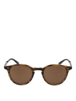GARRETT LEIGHT: Lunettes de soleil - Lunettes De Soleil - Or