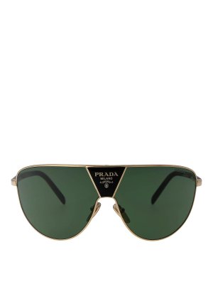 PRADA: Gafas de sol - Gafas De Sol - Dorado