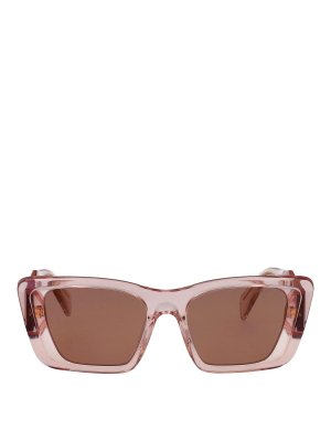 PRADA: Gafas de sol - Gafas De Sol - Naranja