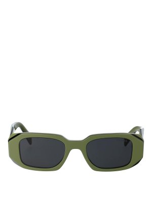 PRADA: Sonnenbrillen - Sonnenbrille - Grün